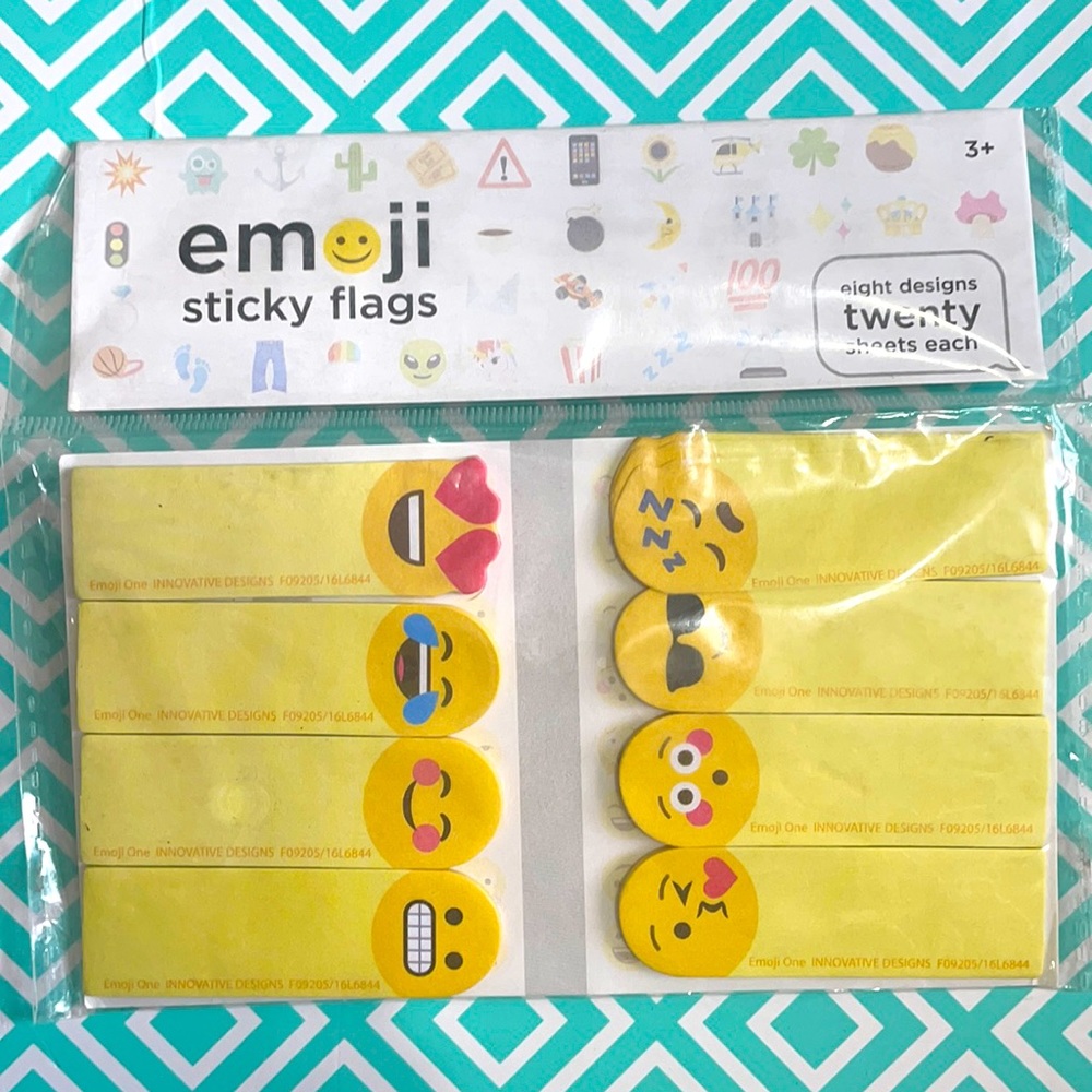 Emoji Sticky Flags (Post-It-Notes)